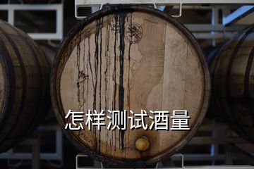 怎样测试酒量