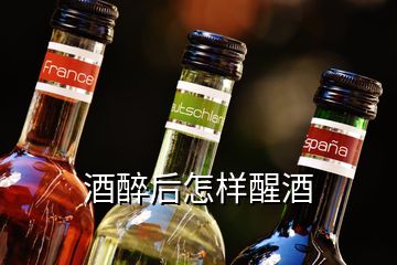 酒醉后怎样醒酒