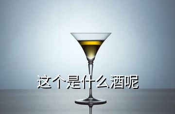 这个是什么酒呢