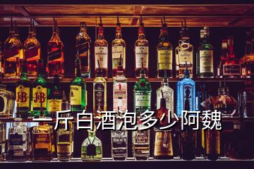 一斤白酒泡多少阿魏