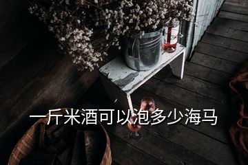 一斤米酒可以泡多少海马