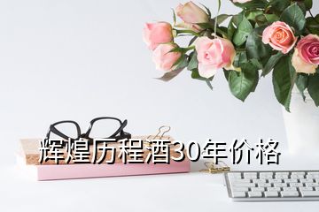 辉煌历程酒30年价格