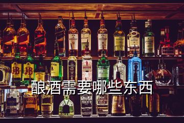 酿酒需要哪些东西