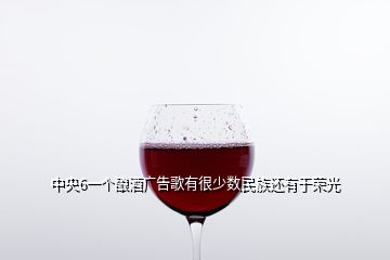 中央6一个酿酒广告歌有很少数民族还有于荣光