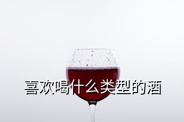 喜欢喝什么类型的酒