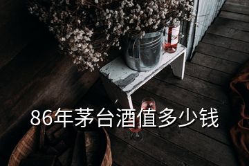 86年茅台酒值多少钱