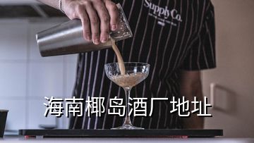 海南椰岛酒厂地址