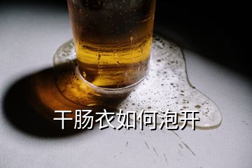 干肠衣如何泡开