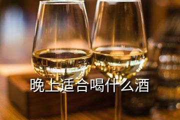 晚上适合喝什么酒