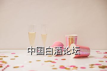 中国白酒论坛