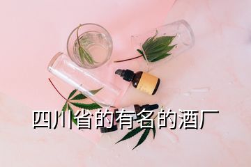 四川省的有名的酒厂