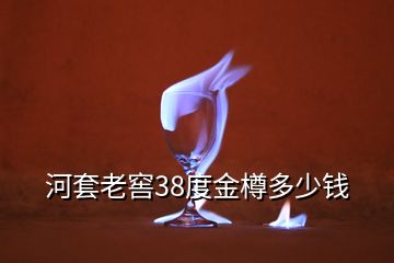 河套老窖38度金樽多少钱