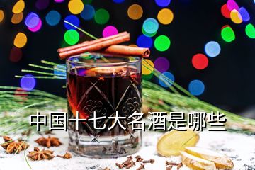 中国十七大名酒是哪些