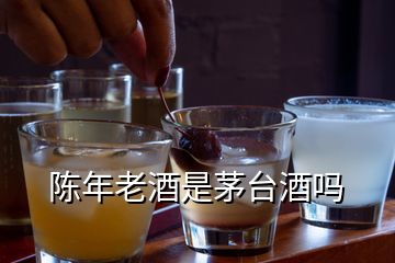 陈年老酒是茅台酒吗