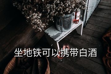 坐地铁可以携带白酒