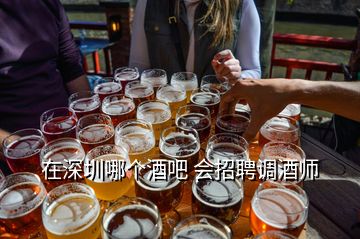 在深圳哪个酒吧 会招聘调酒师