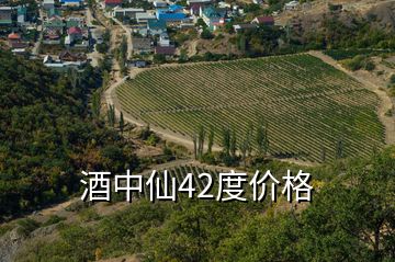 酒中仙42度价格