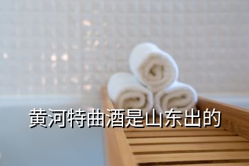 黄河特曲酒是山东出的