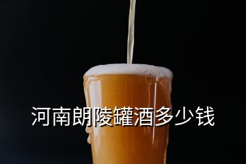 河南朗陵罐酒多少钱