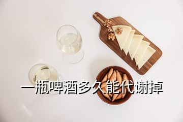 一瓶啤酒多久能代谢掉