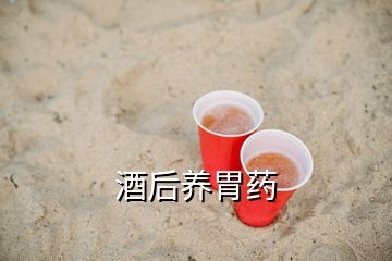 酒后养胃药