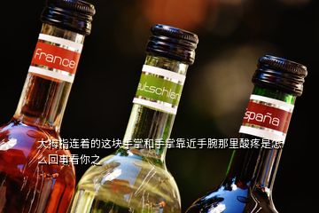 大拇指连着的这块手掌和手掌靠近手腕那里酸疼是怎么回事看你之