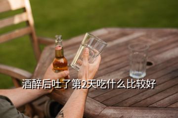 酒醉后吐了第2天吃什么比较好