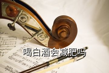 喝白酒会减肥吗