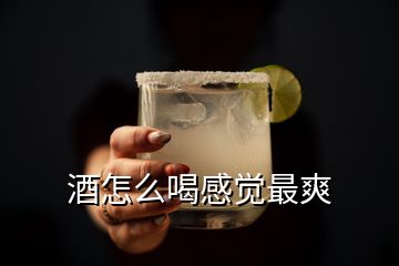 酒怎么喝感觉最爽