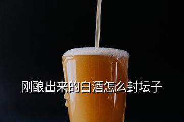 刚酿出来的白酒怎么封坛子