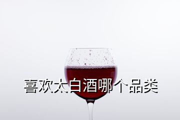 喜欢太白酒哪个品类