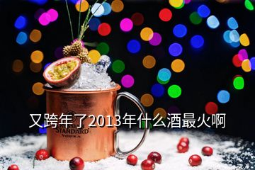 又跨年了2013年什么酒最火啊