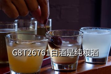 G8T26761白酒是纯粮酒