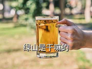绿山是干嘛的