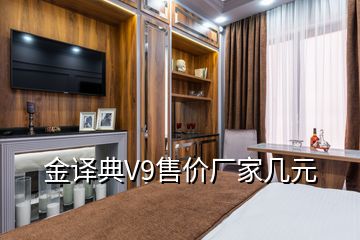 金译典V9售价厂家几元