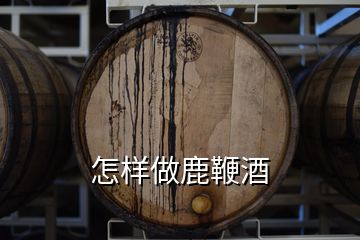 怎样做鹿鞭酒