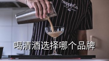 喝清酒选择哪个品牌