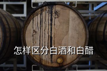 怎样区分白酒和白醋