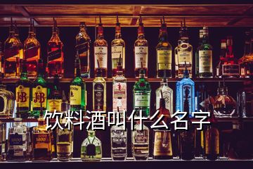 饮料酒叫什么名字