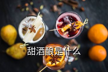 甜酒酿是什么