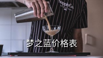 梦之蓝价格表