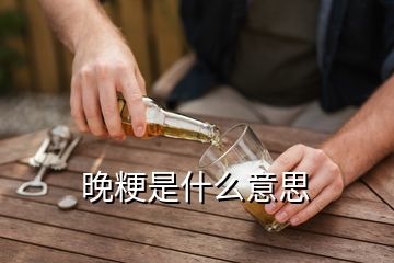 晚粳是什么意思