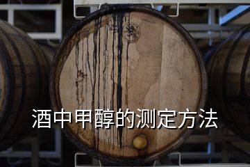 酒中甲醇的测定方法