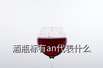 酒瓶标有an代表什么