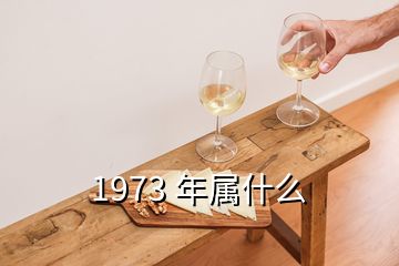 1973 年属什么