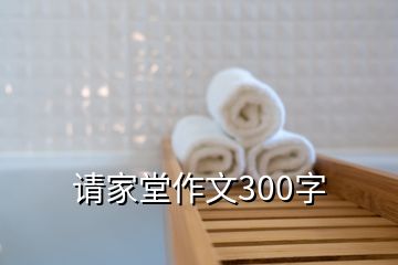 请家堂作文300字