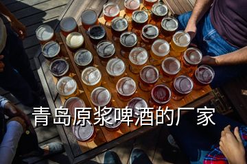 青岛原浆啤酒的厂家
