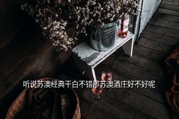 听说苏澳经典干白不错那苏澳酒庄好不好呢