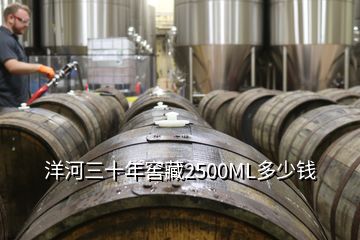 洋河三十年窖藏2500ML多少钱