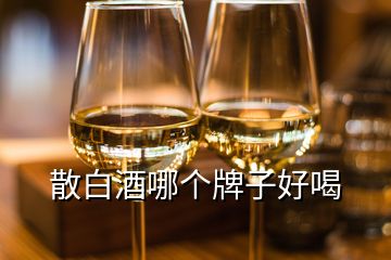 散白酒哪个牌子好喝